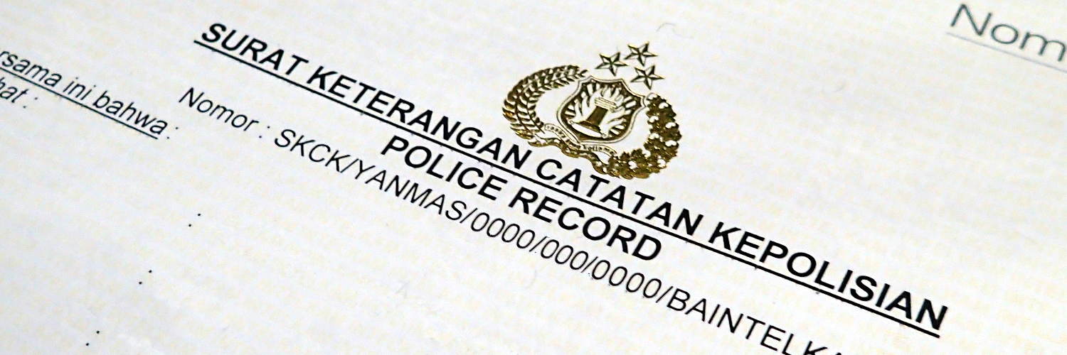 Membuat SKCK untuk Visa